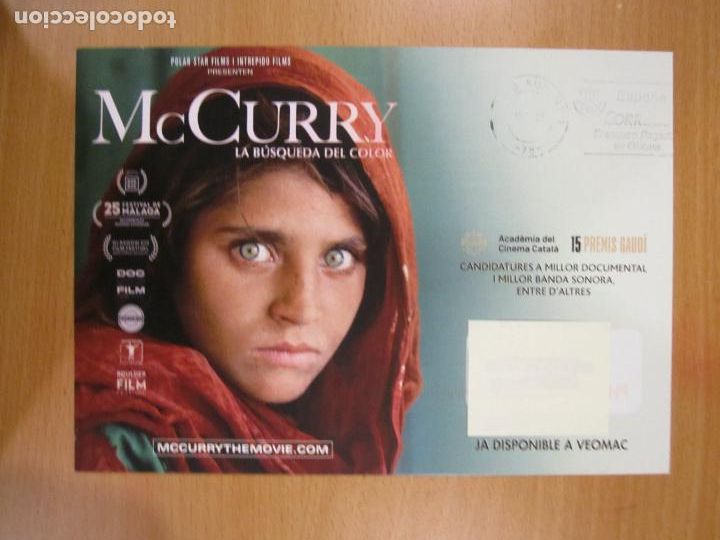 Foglietti di film di film antichi di cinema: mccyrry la busqueda del color - folleto original cine invitacion - documental - en catalan