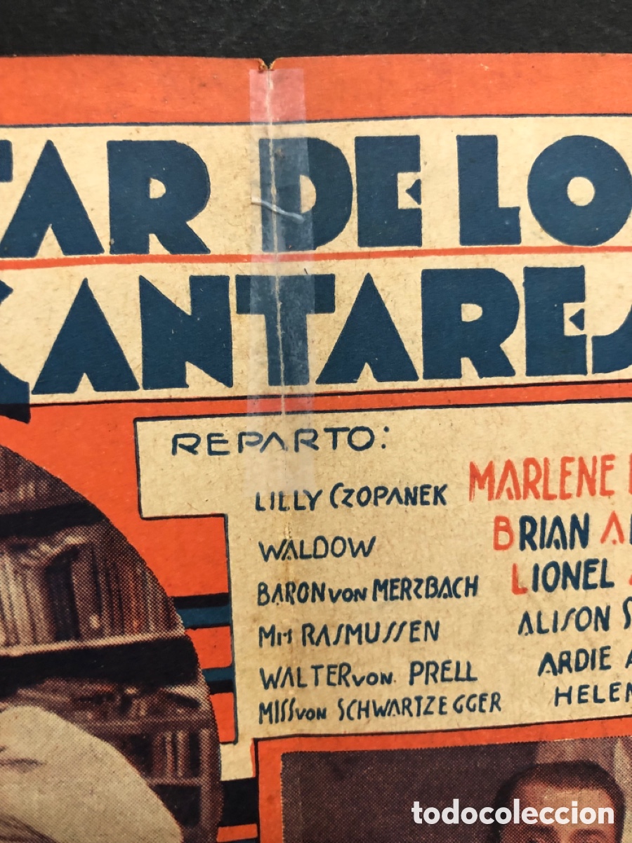 Cine: Programa uruguay el cantar de los cantares marlene Dietrich A1 - Foto 5