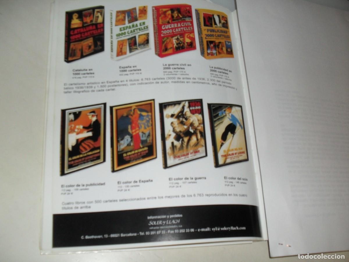  Flyers Publicitaires de films Anciens: LAMINA,CON REPRODUCCION DE 3 DIFICILES PROGRAMAS DE MANO+PUBLICIDAD 8 LIBROS .EDITADO EN 2004