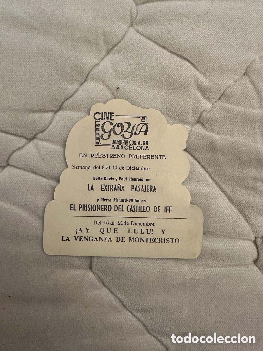 la extraña pasajera (folleto de mano original - Compra venta en  todocoleccion