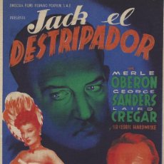 Cine: F5731 JACK EL DESTRIPADOR