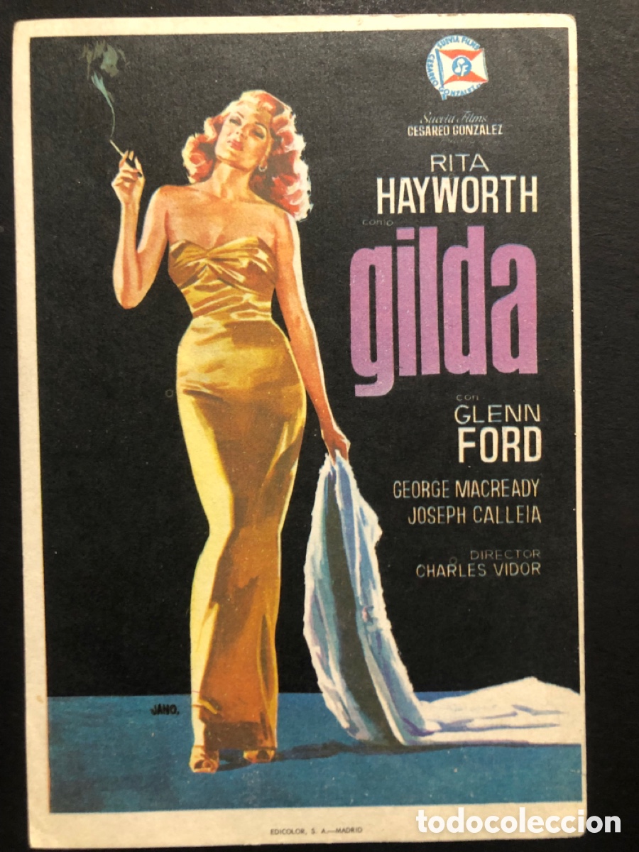 Cine: Programa Gilda Rita Hayworth A1 - Foto 1
