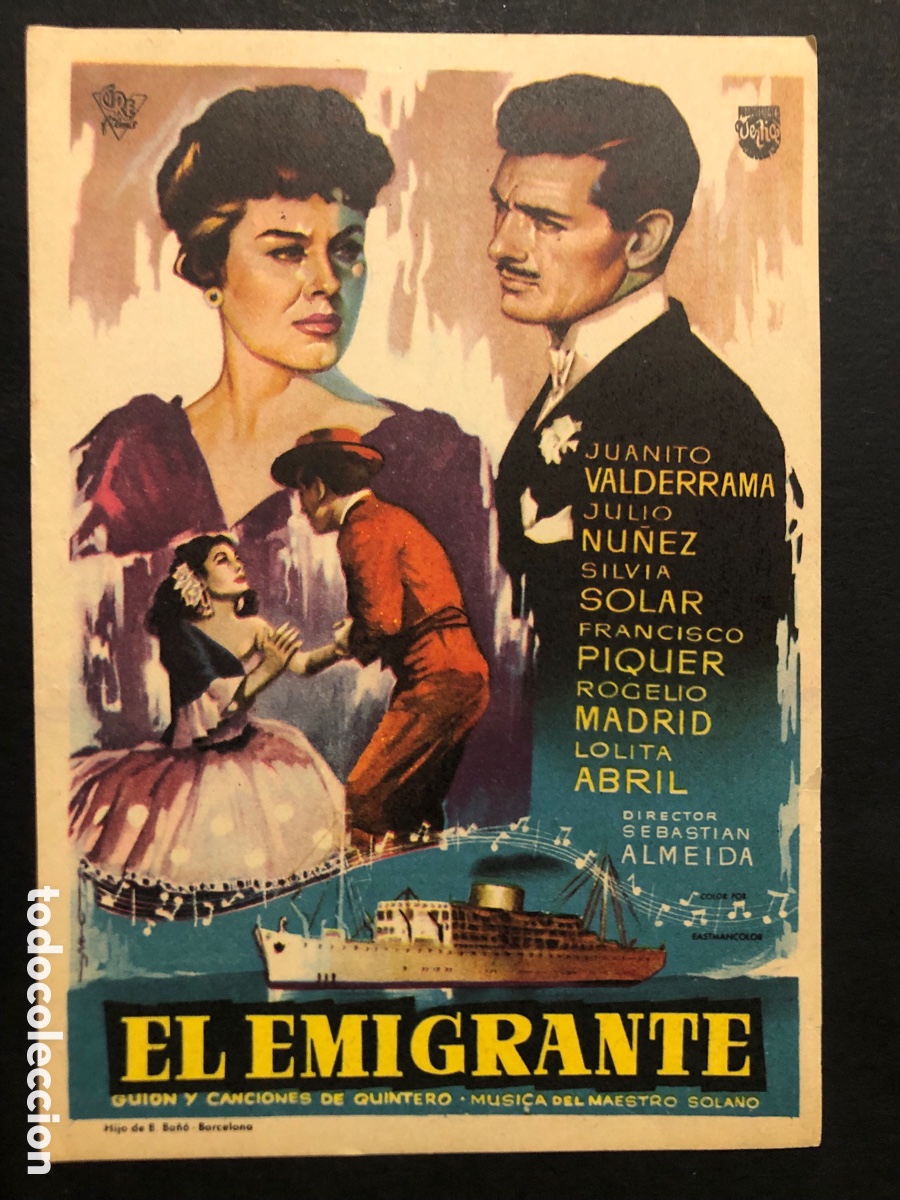 Cine: Programa el emigrante juanito valderrama A1 - Foto 1