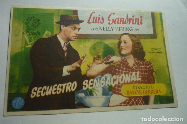 Cine: programa secuestro sensacional luis sandrini - Foto 1