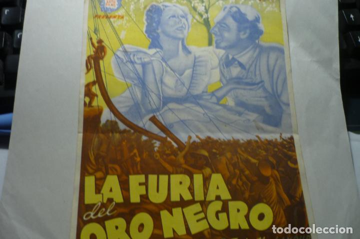  Flyers Publicitaires de films Anciens: programa la furia del oro negro.-irene dunne publicidad