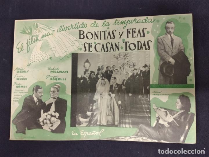 Cine: BONITAS Y FEAS SE CASAN TODAS - PROGRAMA DE CINE DOBLE - Foto 2