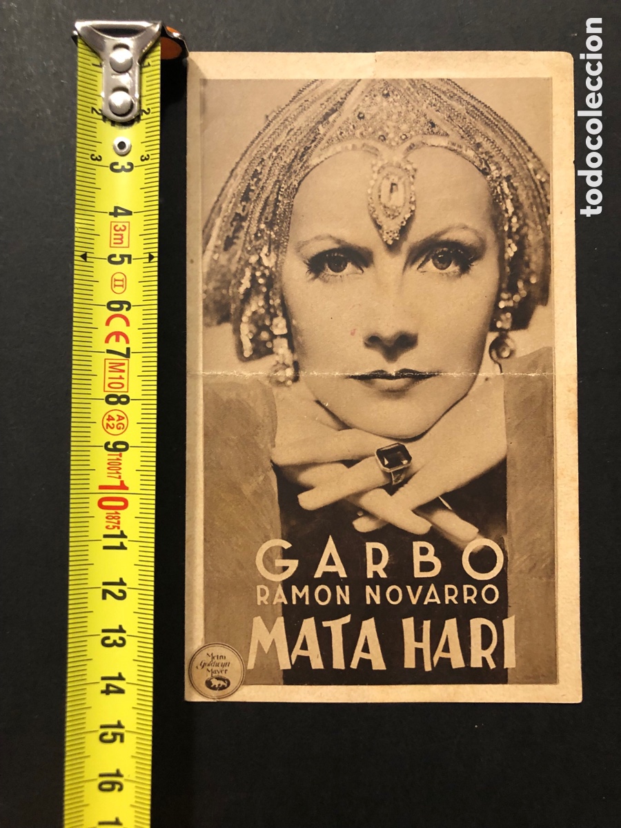 Cine: Programa alem&aacute;n Mata Hari Greta Garbo Ram&oacute;n Novarro A2 - Foto 2