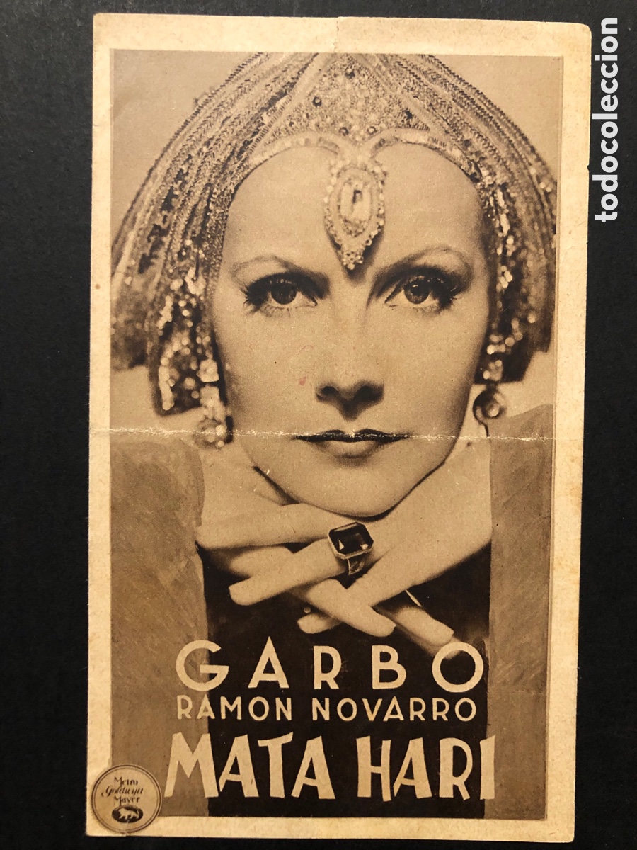 Cine: Programa alem&aacute;n Mata Hari Greta Garbo Ram&oacute;n Novarro A2 - Foto 1