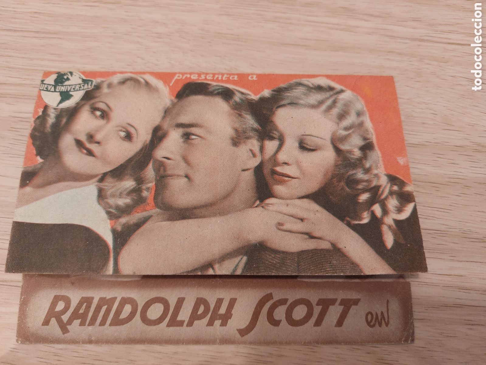Cine: Programa doble Camino de la Felicidad con Randolph Scott. Cine Fantasio ,Baracaldo