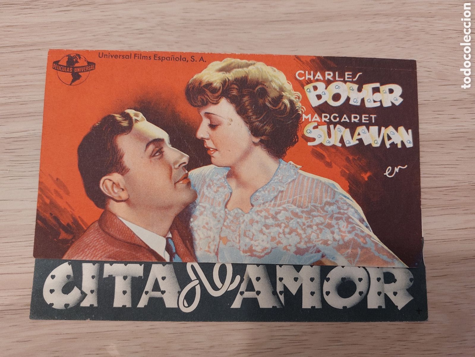 Cine: Programa doble Cita de amor con Margaret Sullavan y Charles Boyer. Cine Madrid.