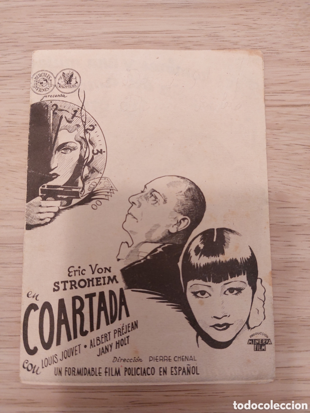 Cine: Programa doble Coartada con Eric Von Stroheim . Cine Alcazar - Foto 1