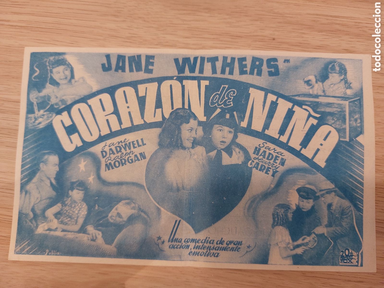 Cine: Programa doble Coraz&oacute;n de ni&ntilde;a con Jane Withers. Cine Rena. - Foto 3