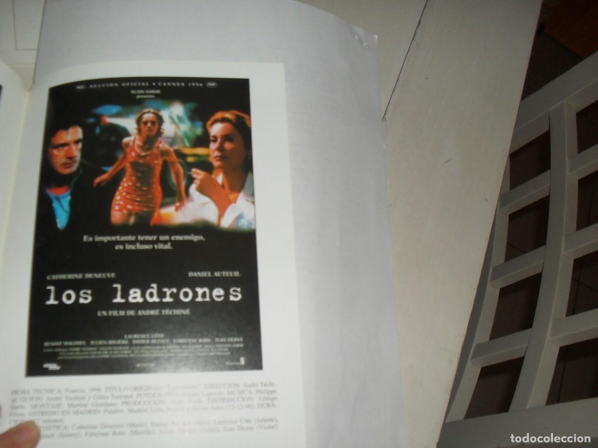  Flyers Publicitaires de films Anciens: EL CINE DEL 97:LOS LADRONES,CON CATHERINE DENUEVE,REPRODUCCION CARTEL DE CINE 15X21,SOGECABLE,1998