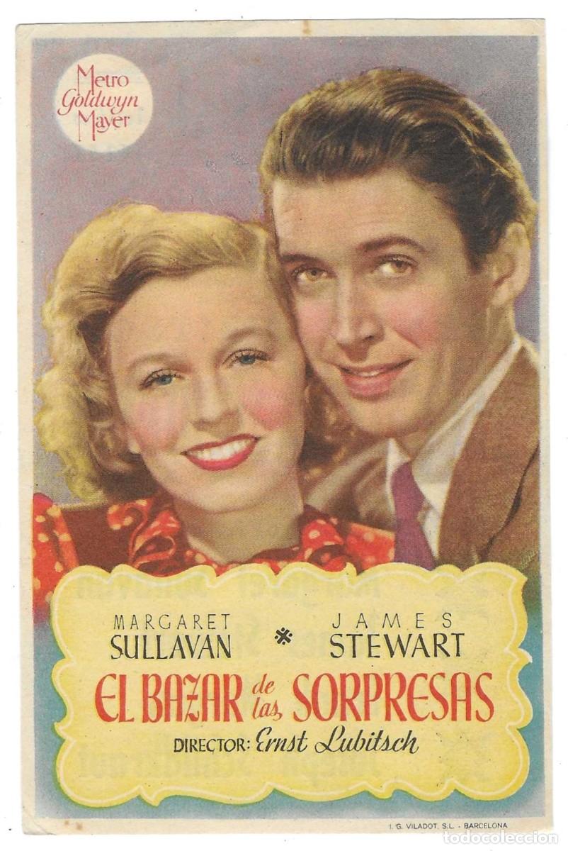 Cine: Programa Cine. El Bazar de las Sorpresas. Margaret Sullavan. 19-1842 - Foto 1