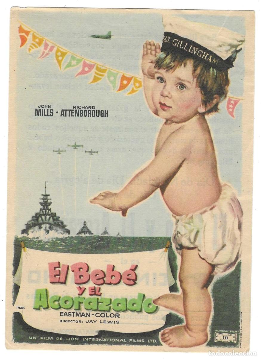 Cine: Programa Cine. El Bebe y el Acorazado. John Mills. 19-1843 - Foto 1