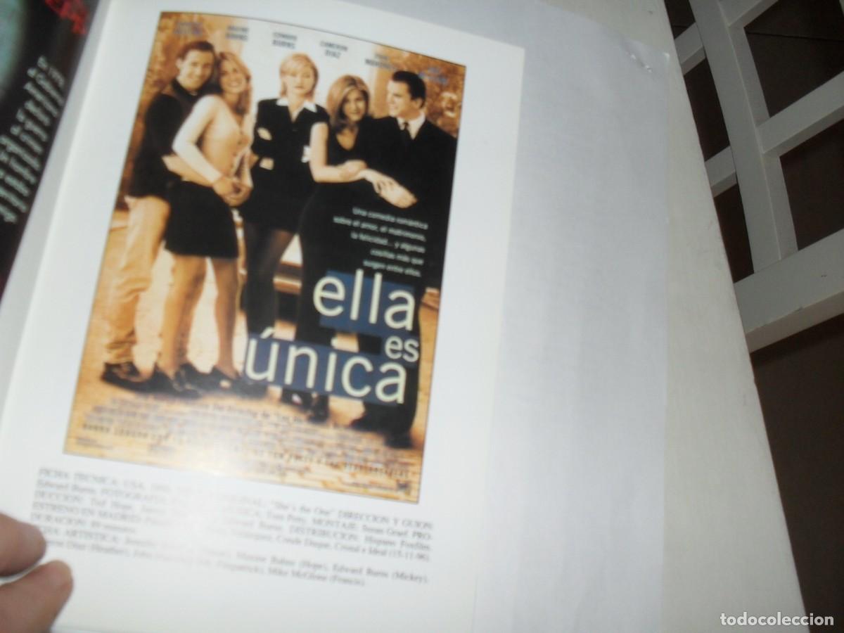 Flyers Publicitaires de films Anciens: EL CINE DEL 97:ELLA ES UNICA,CON CAMERON DIAZ,REPRODUCCION CARTEL DE CINE 15X21,SOGECABLE,1998