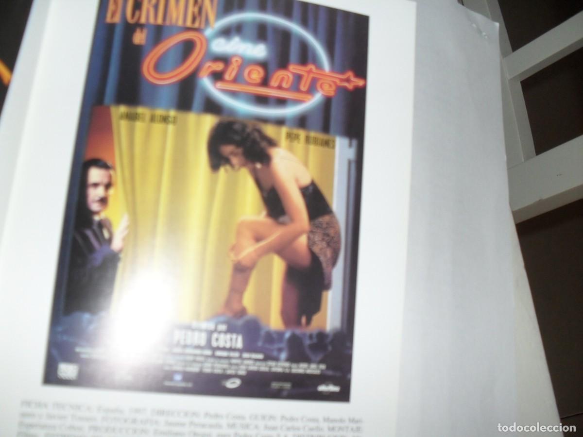  Flyers Publicitaires de films Anciens: EL CINE DEL 97:EL CRIMEN DEL CINE ORIENTE,REPRODUCCION CARTEL DE CINE 15X21,SOGECABLE,1998