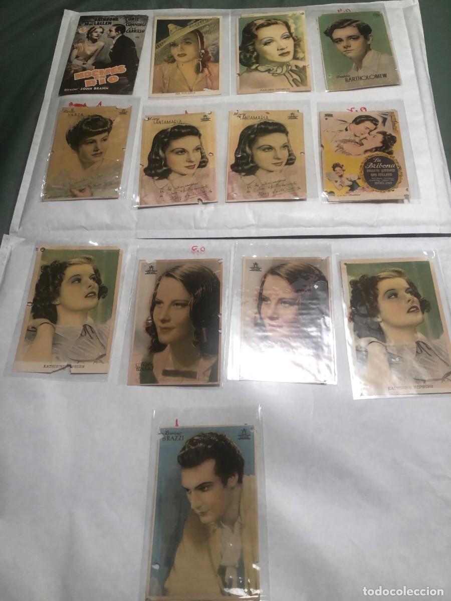Cine: Lote 13 programas actores y actrices - Foto 1