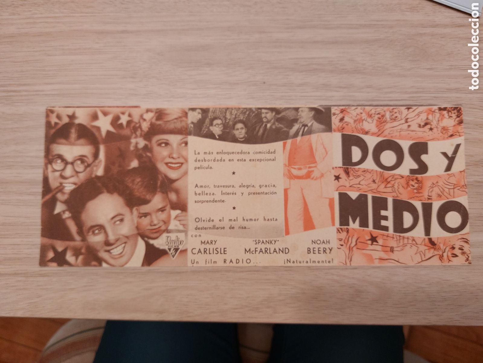Cine: Programa doble Dos y medio con Bert Wheeler y Robt Woolsey. Sin publicidad. - Foto 2