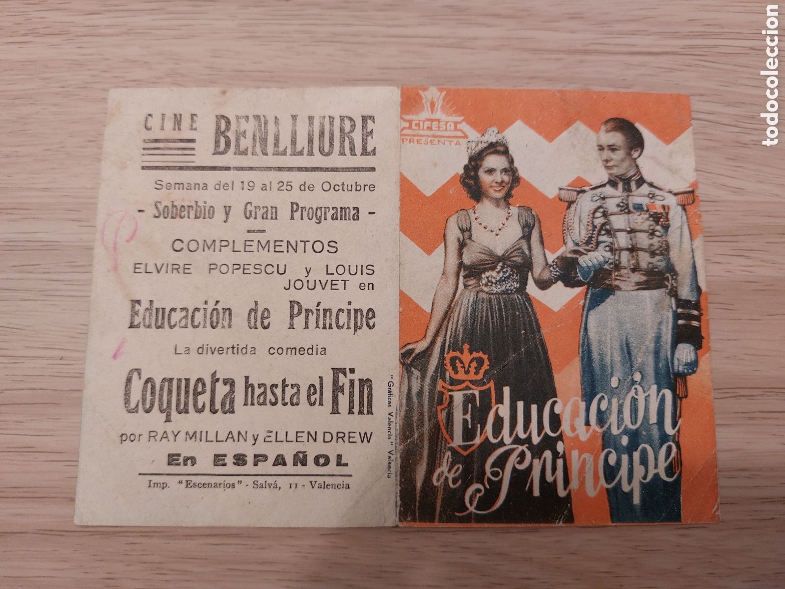 Cine: Programa doble Educaci&oacute;n de principe. Cine Benlliure - Foto 3