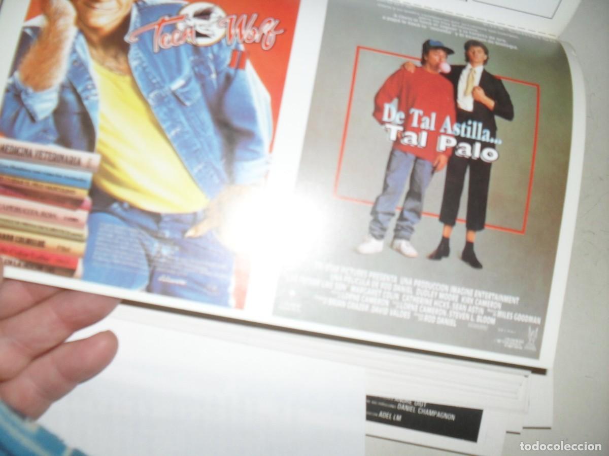 Kino: PROGRAMA DOBLE(EN PAPEL COUCHE):TEEN WOLF II/DE TAL P&Agrave;LO TAL ASTILLA.EDICIONES JC,1989