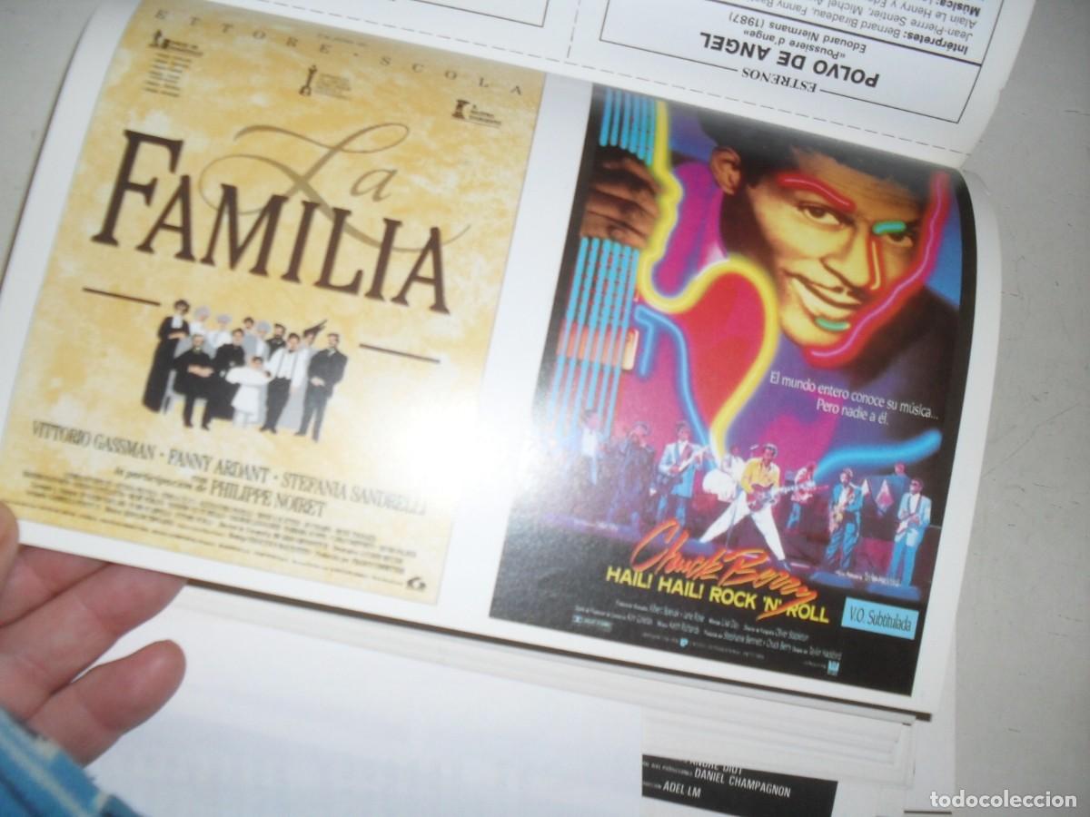 Kino: PROGRAMA DOBLE(EN PAPEL COUCHE):LA FAMILIA/CHUCK BARRY,HAIL ROCK.EDICIONES JC,1989
