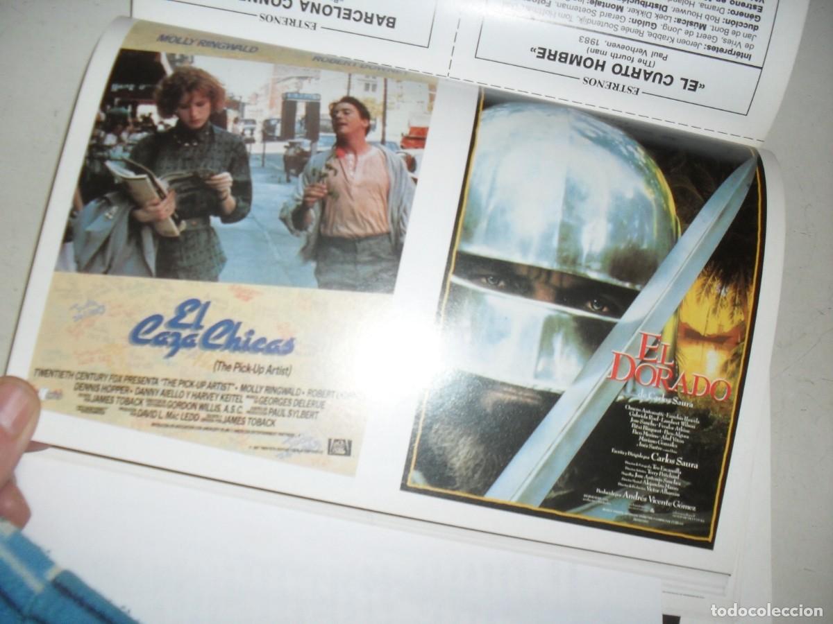 Cine: PROGRAMA DOBLE(EN PAPEL COUCHE):EL CAZACHICAS/EL DORADO.EDICIONES JC,1989 - Foto 1