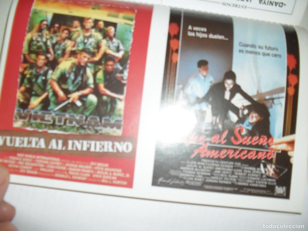 Kino: PROGRAMA DOBLE(EN PAPEL COUCHE):VIETNAM,VUELTA AL INFIERNO/GOLPE AL SUE&Ntilde;O AMERICAN.EDICIONES JC,1989