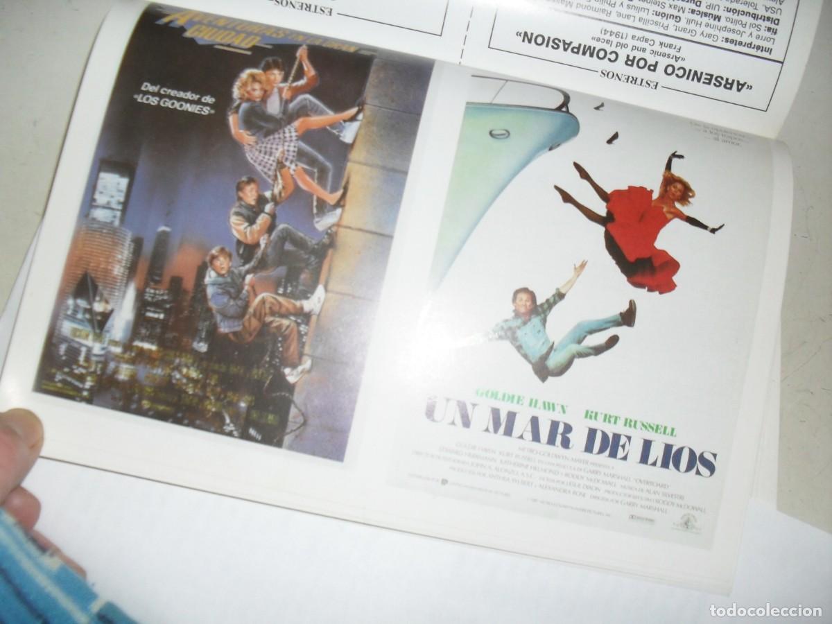 Kino: PROGRAMA DOBLE(EN PAPEL COUCHE:AVENTURAS EN LA GRAN CIUDAD/UN MAR DE LIOS.EDICIONES JC,1989