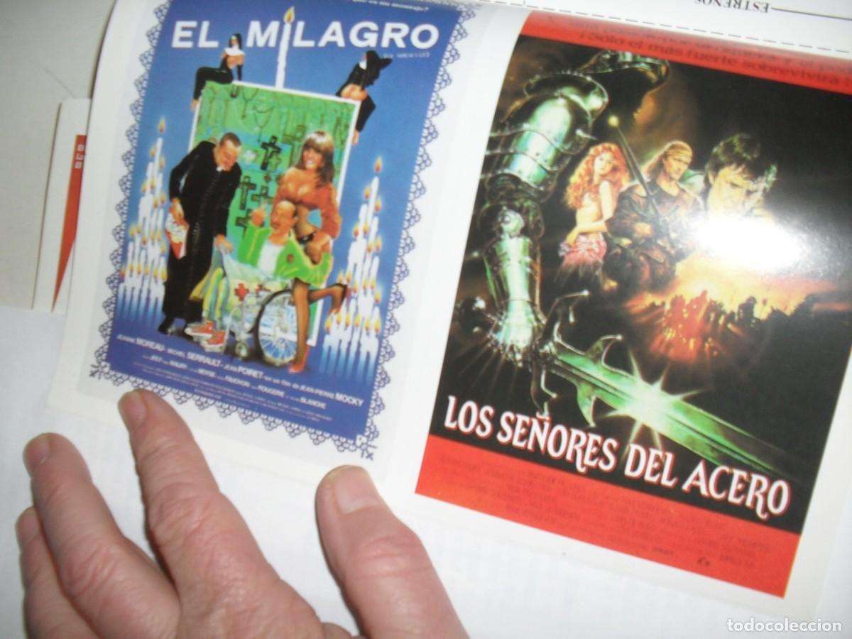 Kino: PROGRAMA DOBLE(EN PAPEL COUCHE):EL MILAGRO/LOS SE&Ntilde;ORES DEL ACERO.EDICIONES JC,1989