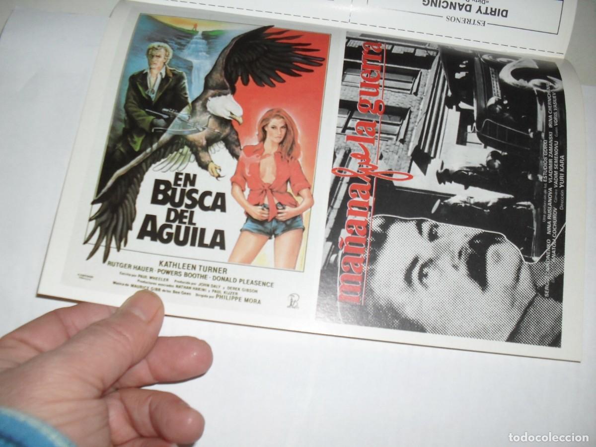 Kino: PROGRAMA DOBLE(EN PAPEL COUCHE):EL NIDO DEL AGUILA/MA&Ntilde;ANA FUE LA GUERRA.EDICIONES JC,1989