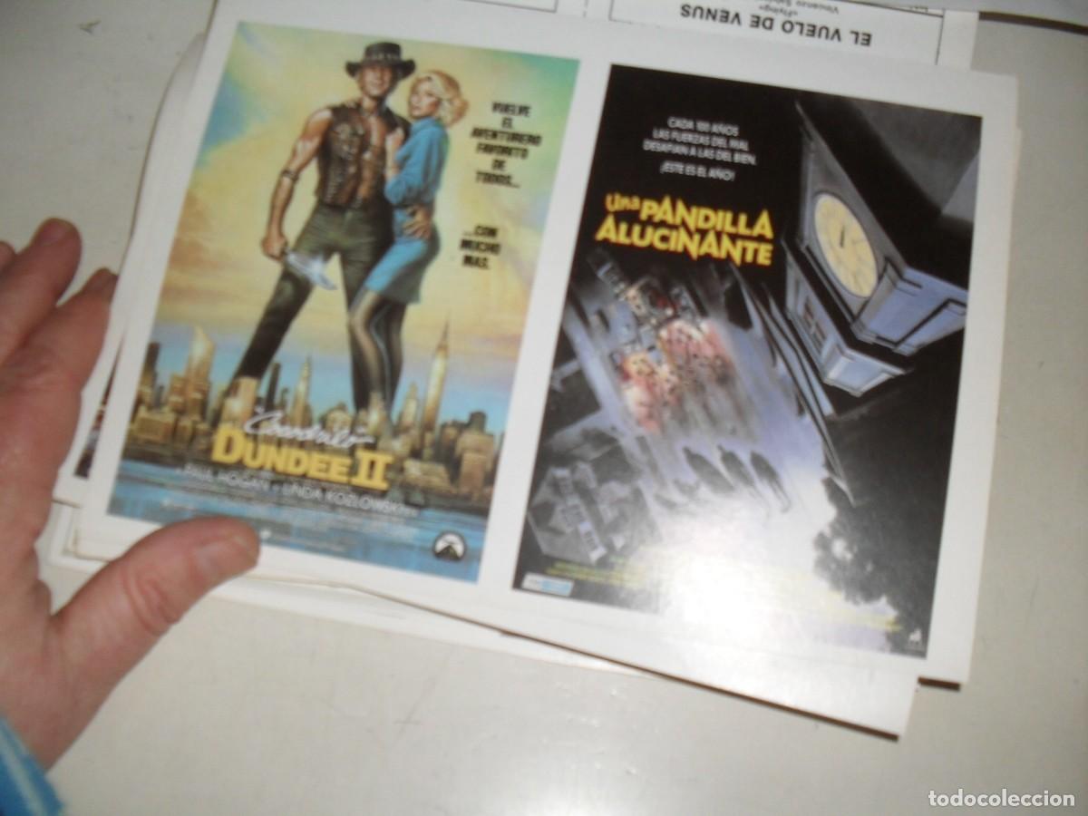 Kino: PROGRAMA DOBLE(EN PAPEL COUCHE):COCODRILO DUNDEE II/UNA PANDILLA ALUCINANTE.EDICIONES JC,1989