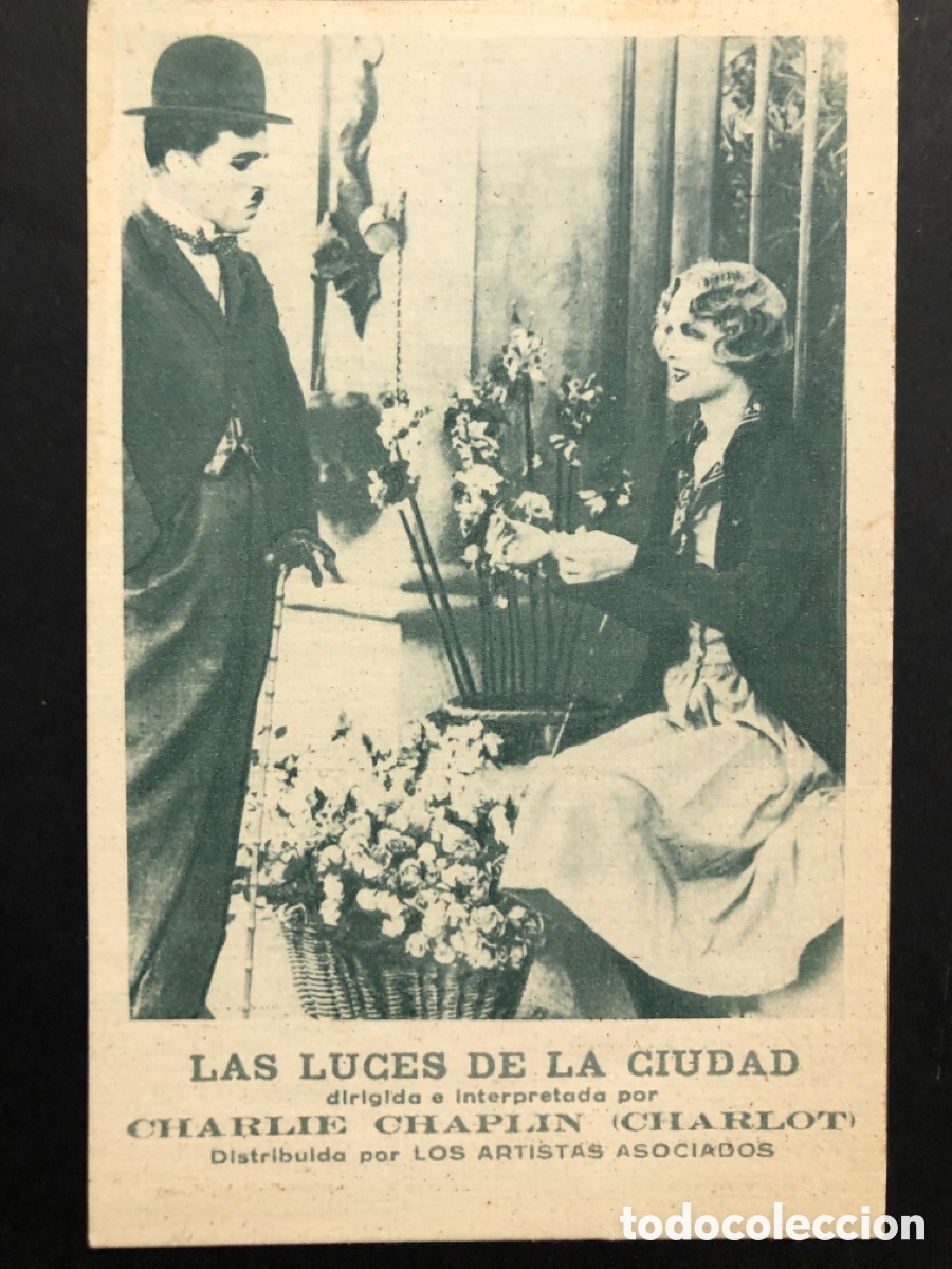 Cine: Programa las Luces de la ciudad charlie chaplin publicidad ideal cinema barcelones A2