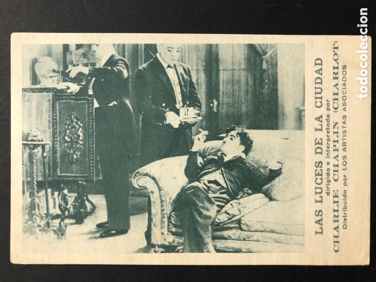 Cine: Programa las Luces de la ciudad charlie chaplin charlot con publicidad teatro c&iacute;rculo A2