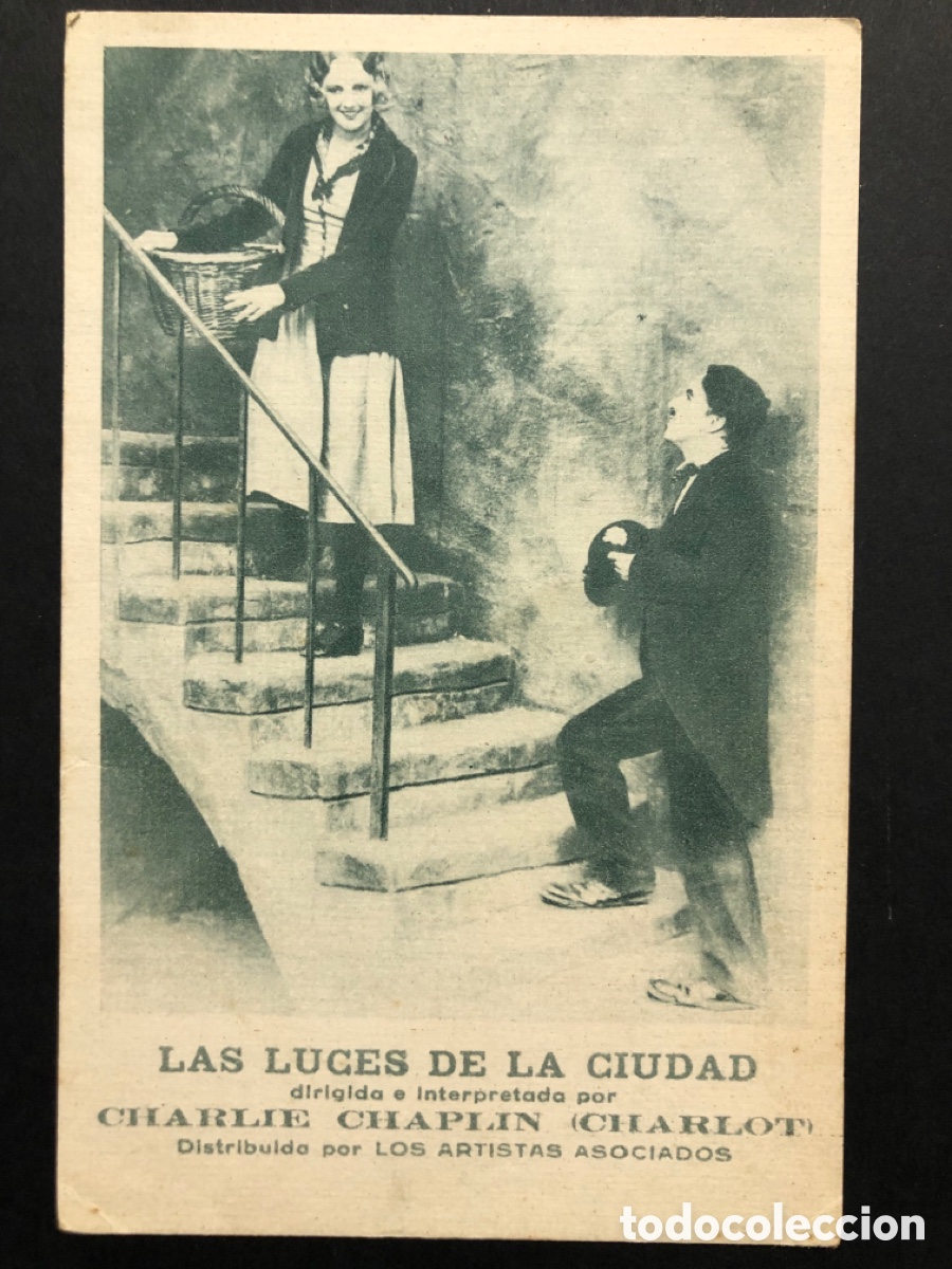 Cine: Programa las Luces de la ciudad charlie chaplin charlot con publicidad teatro c&iacute;rculo A2