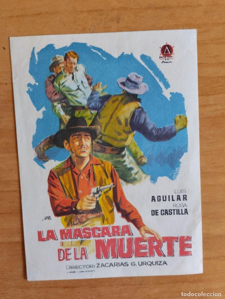 Cine: AZUL-PROGRAMA DE CINE .--- LA MASCARA DE LA MUERTE - Foto 1