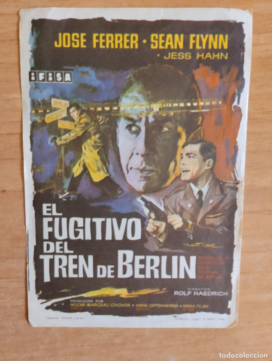 Cine: AZUL-PROGRAMA DE CINE .--- EL FUGITIVO DEL TREN DE BERL&Iacute;N - Foto 1