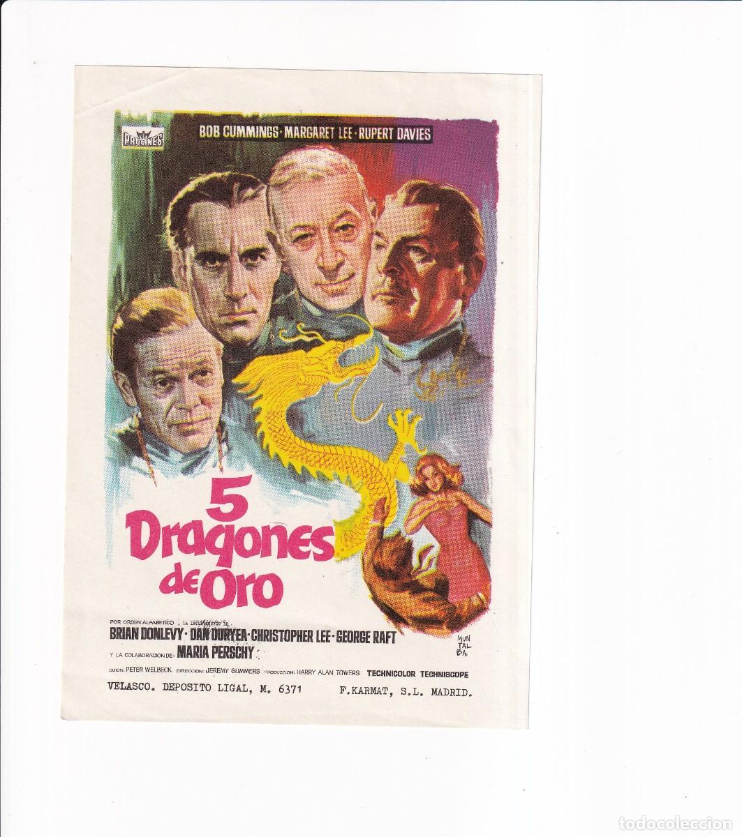Cine: 5 DRAGONES DE ORO : BOB CUMMINCS - Foto 1