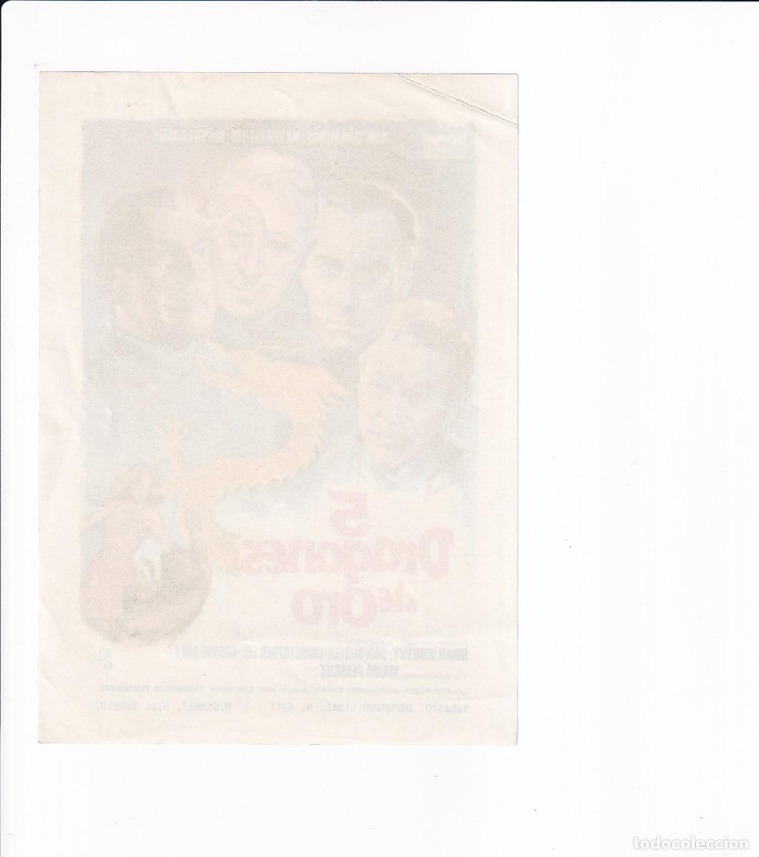 Cine: 5 DRAGONES DE ORO : BOB CUMMINCS - Foto 2