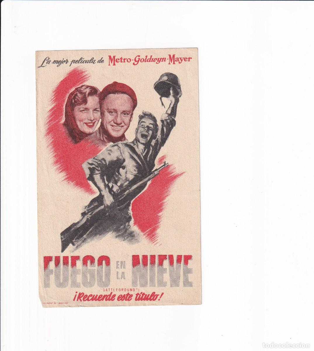 Cine: FUEGO EN LA NIEVE : - Foto 1