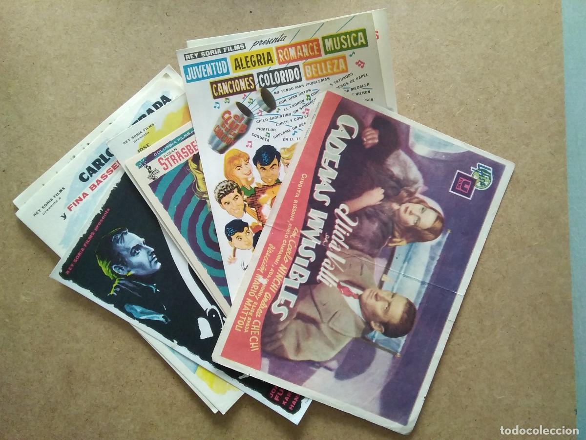 Cine: LOTE DE 16 FOLLETOS DE CINE - Foto 1