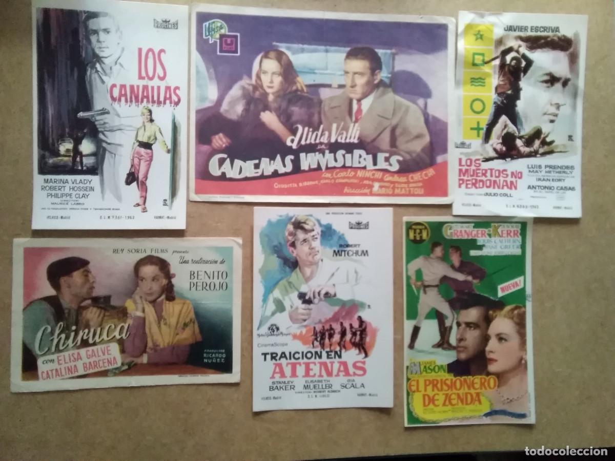 Cine: LOTE DE 16 FOLLETOS DE CINE - Foto 2