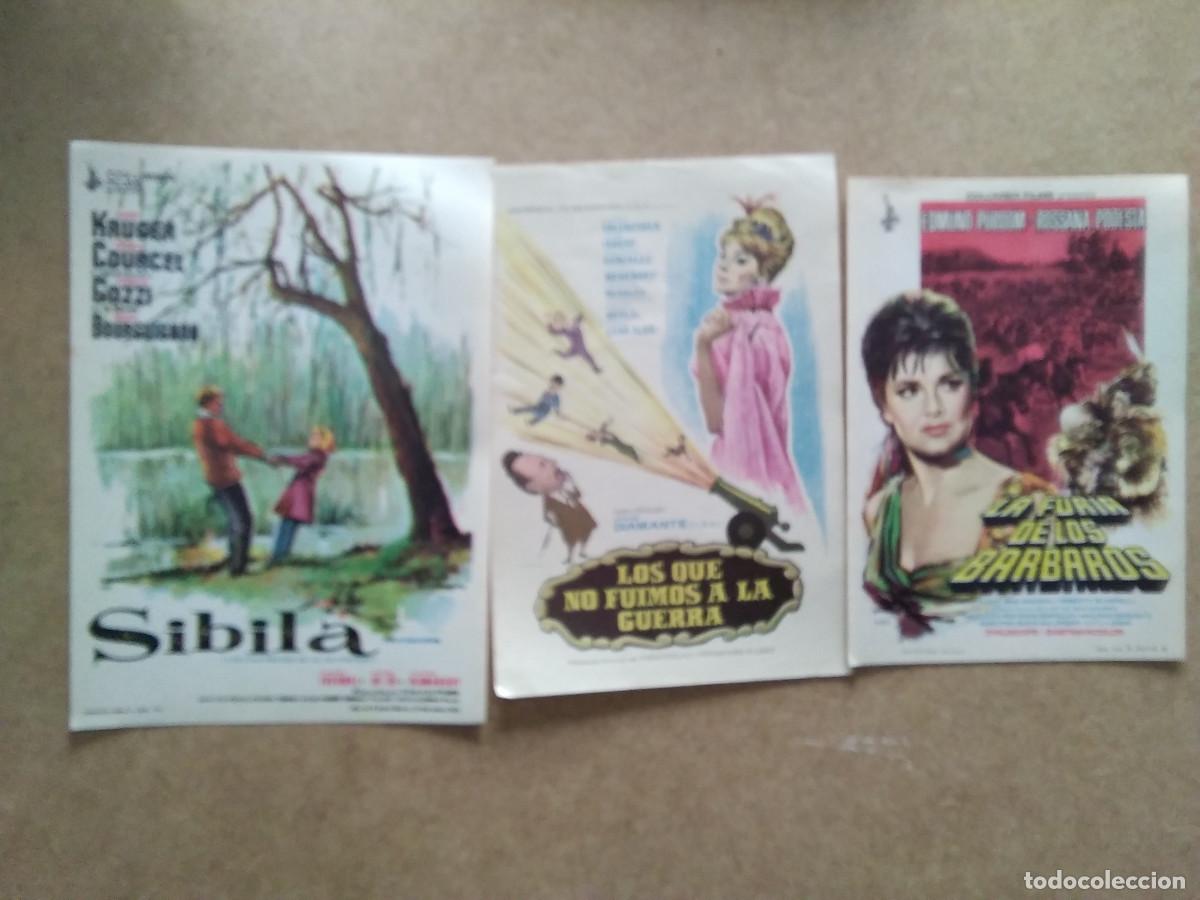 Cine: LOTE DE 16 FOLLETOS DE CINE - Foto 5