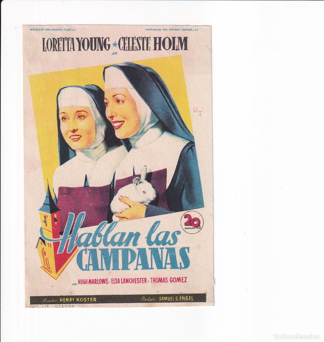 Cine: HABLAN LAS CAMPANAS : LORETTA YOUNG - Foto 1