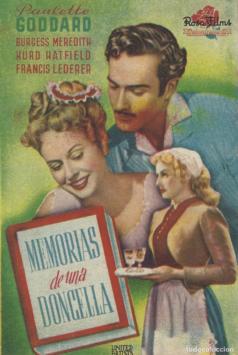 Cine: F6887 MEMORIAS DE UNA DONCELLA - Foto 1
