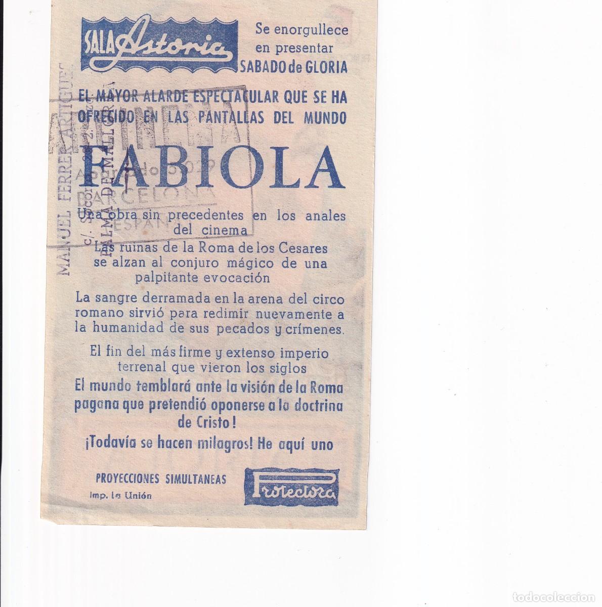 Cine: FABIOLA : MICHELE MORGAN - Foto 2