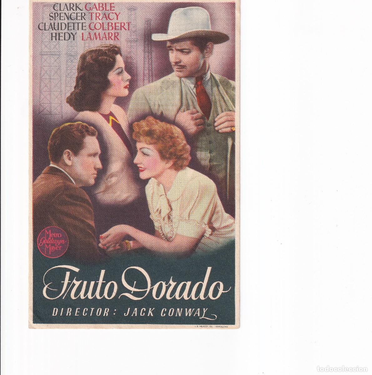 Cine: FRUTO DORADO : CLARK GABLE - Foto 1