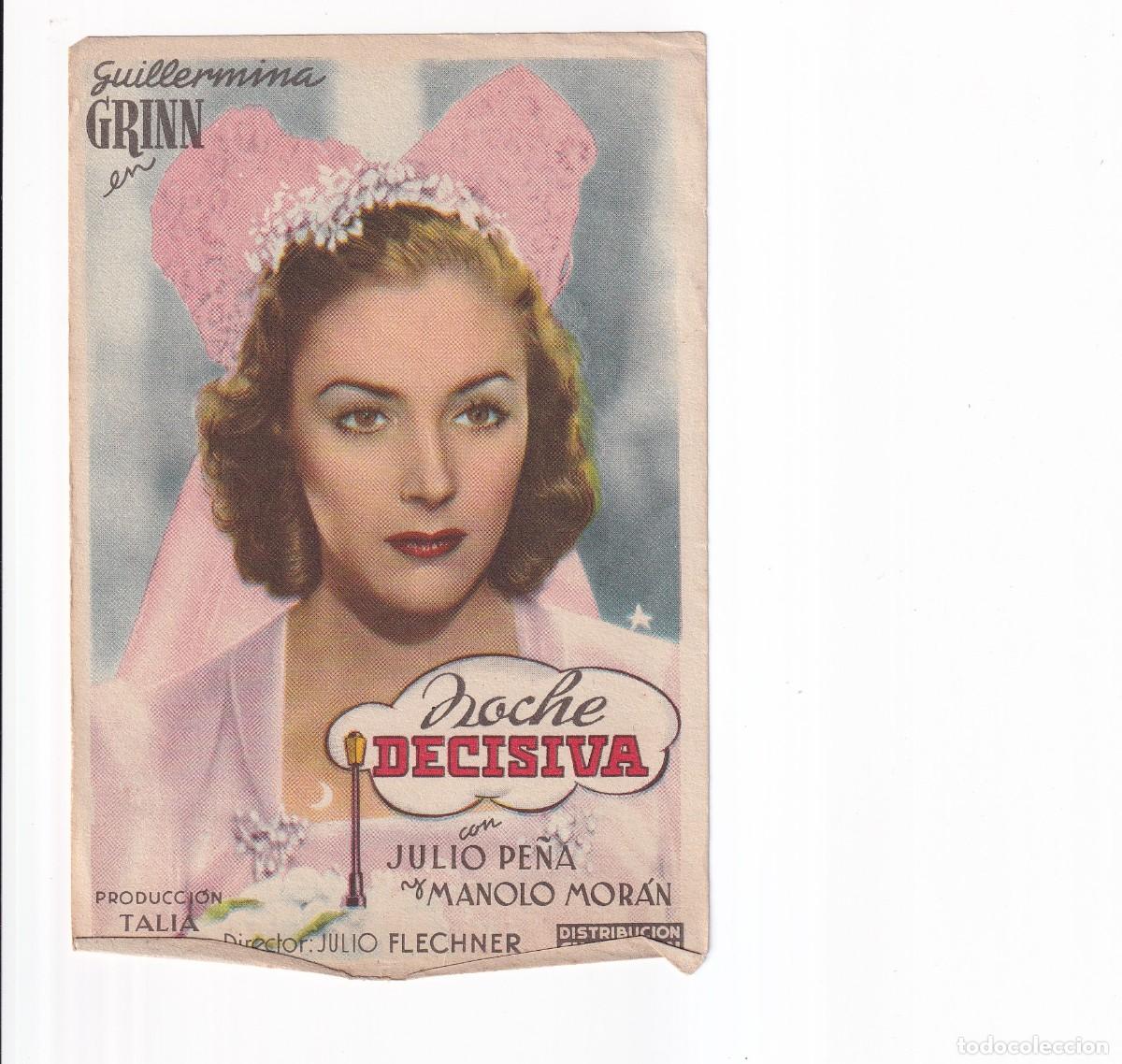 Cine: NOCHE DECISIVA : GUILLERMINA GRINN - Foto 1