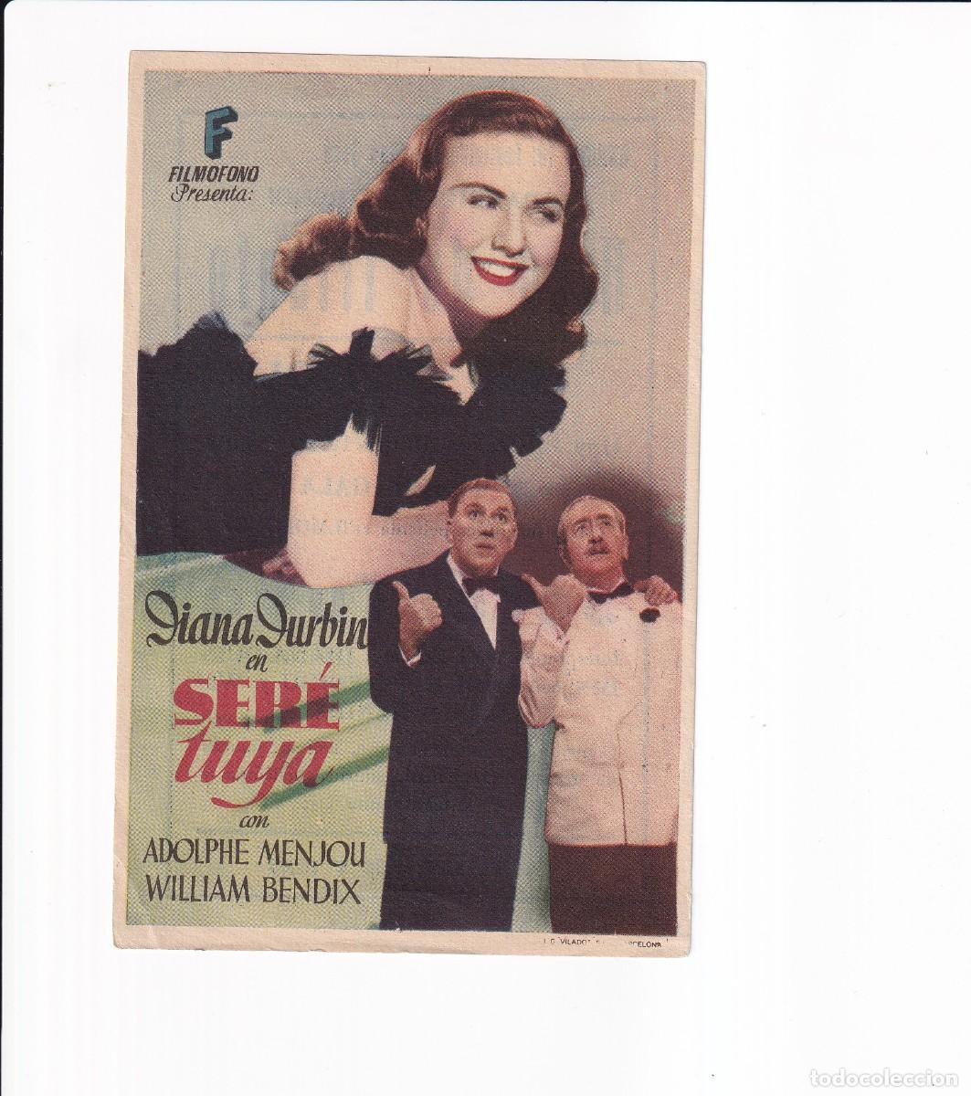 Cine: SERE TUYA : DIANA DURBIN - Foto 1