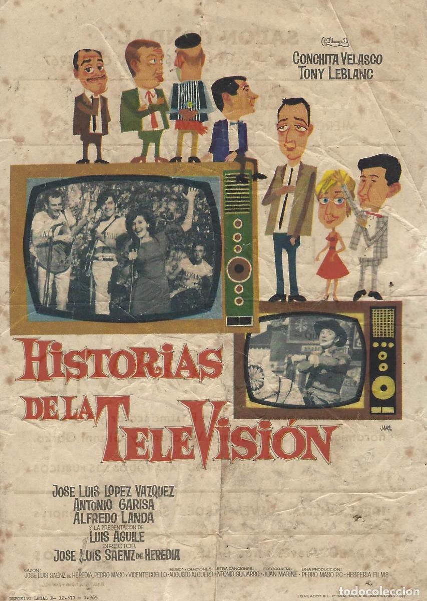 Cine: F5275 HISTORIAS DE LA TELEVISION - Foto 1